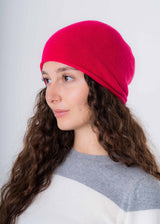 Cappello morbido in lana responsabile e cashmere