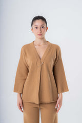 Cardigan da donna in Cashmere riciclato