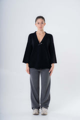 Cardigan da donna in Cashmere riciclato