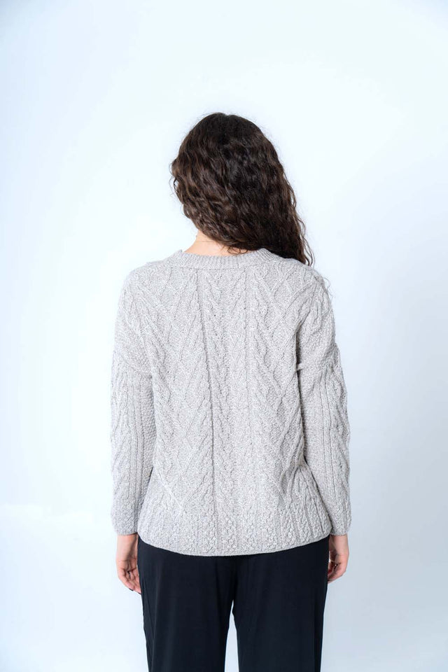 Women's Supersoft Merino Wool Cardigan with Side Slits