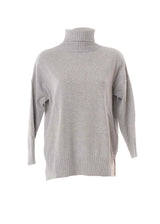 Women's Oversized Turtleneck Sweater in Recycled Cashmere