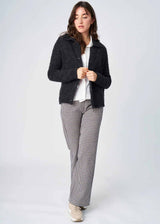 Hedda women's jacket in Bouclè Wool and Silk