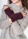 Greta Women's Gloves in Bouclè Wool and Silk