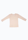 Long sleeve shirt for children in organic wool and silk