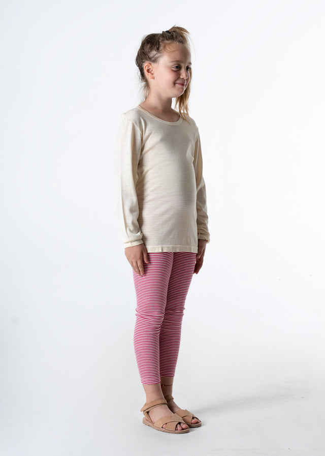 Pure Wild Silk long-sleeved shirt for children