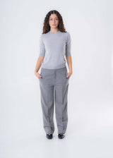 Maglioncino manica corta da donna in puro Cashmere