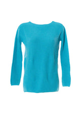 Women's Ribbed Sweater in Recycled Cashmere