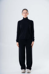 Women's Recycled Cashmere Turtleneck Sweater