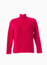 Maglione Dolcevita over da donna in lana responsabile e cashmere