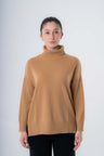 Maglione Dolcevita Over da donna in Cashmere riciclato