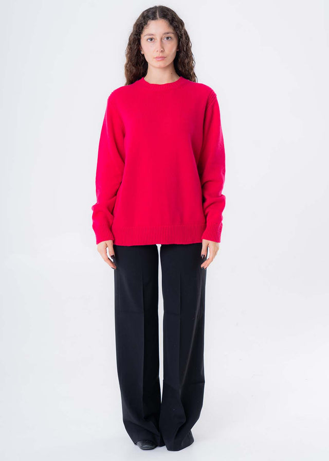 Women's Crewneck Sweater in Responsible Wool and Cashmere