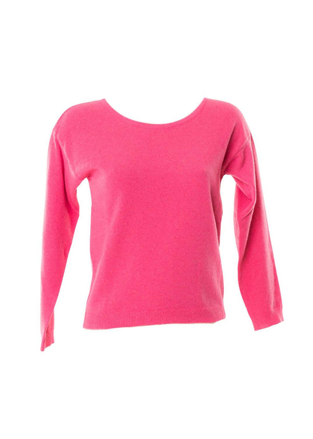 Pullover Girocollo da donna in Cashmere riciclato