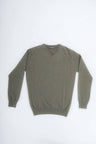 Men's V-Neck Sweater in Recycled Cashmere