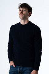 Men's Crewneck Sweater in Recycled Cashmere