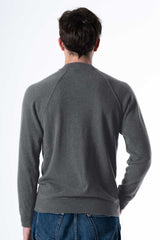 Maglione Raglan da uomo in Cashmere riciclato