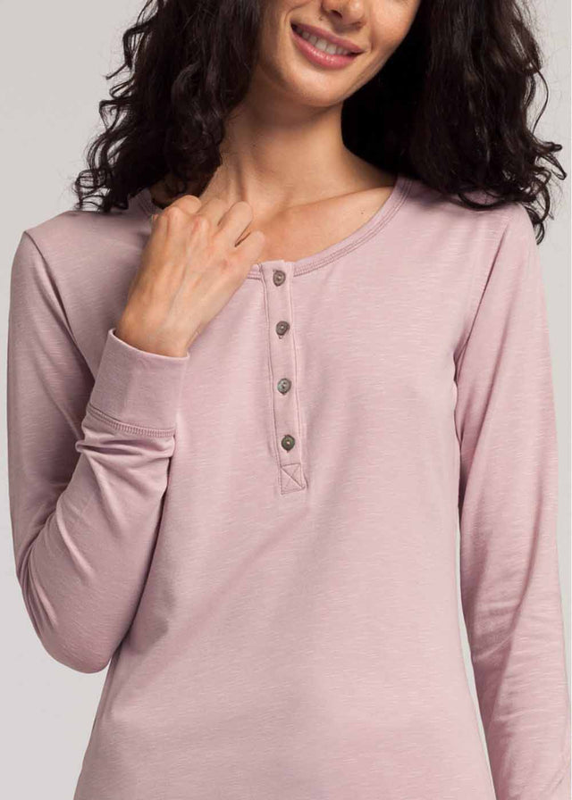 Pigiama Soft Touch da donna in Tencel e cotone