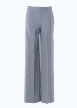 Women's Basic Wide Leg Pants Grey in Responsible Wool