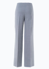 Women's Basic Wide Leg Pants Grey in Responsible Wool