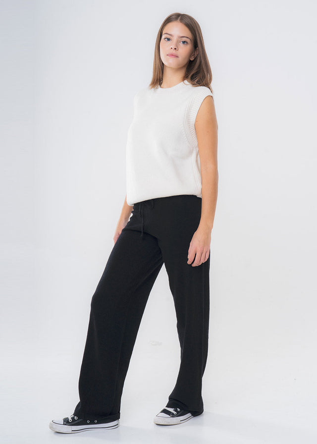 Women's Palazzo Pants in Recycled Cashmere