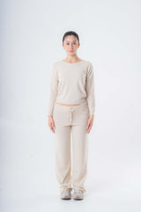 Pantaloni Palazzo da donna in Cashmere riciclato