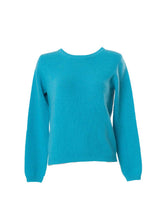 Women's Crewneck Sweater in Recycled Cashmere