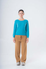 Pullover Girocollo da donna in Cashmere riciclato