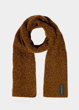 Greta Women's Scarf in Bouclè Wool and Silk