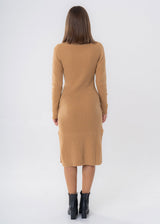 Women's Recycled Cashmere Turtleneck Dress