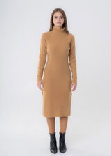 Women's Recycled Cashmere Turtleneck Dress