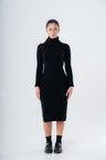 Women's Recycled Cashmere Turtleneck Dress