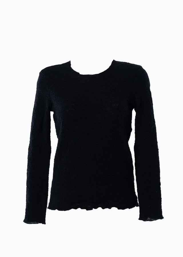 Maglia Bubble Wool da donna in pura lana merinos