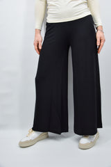 Wide women's trousers in Bamboo