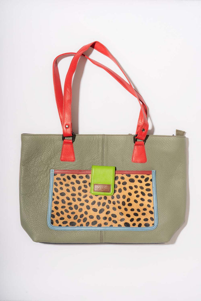 Temis bag in Fairtrade recycled leather