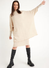 Bubble Wool Skirt in Pure Merino Wool