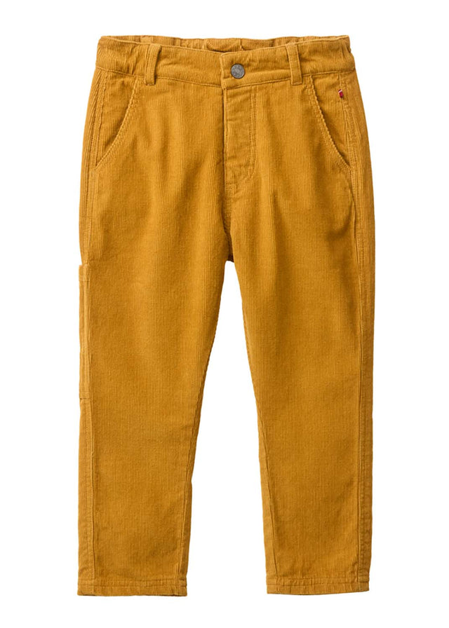 Pantaloni da bambino in velluto di cotone organico