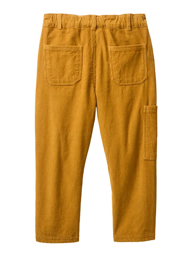 Pantaloni da bambino in velluto di cotone organico