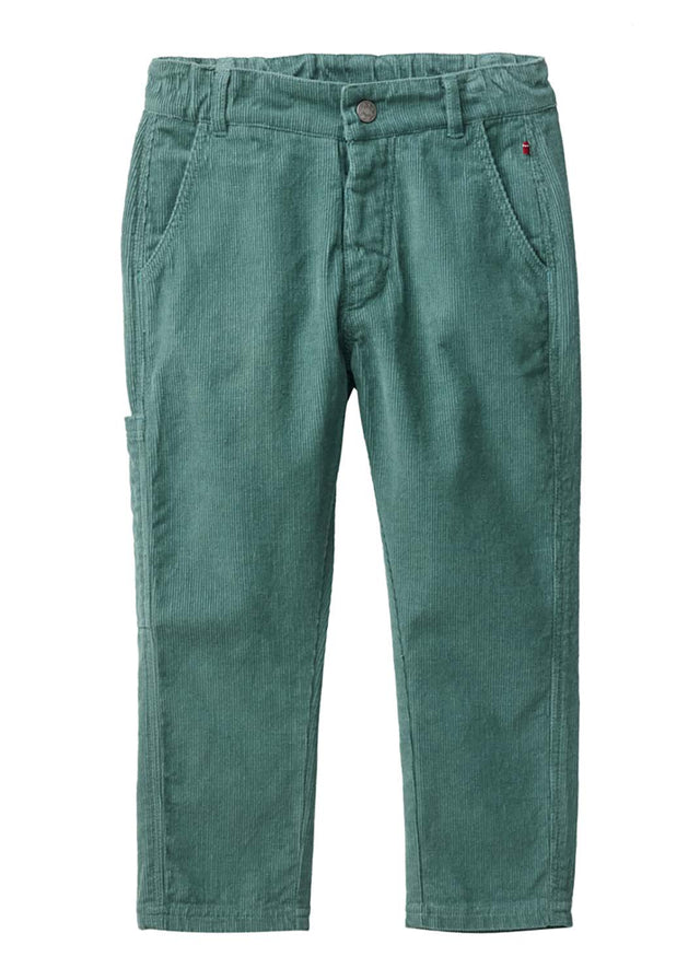 Pantaloni da bambino in velluto di cotone organico