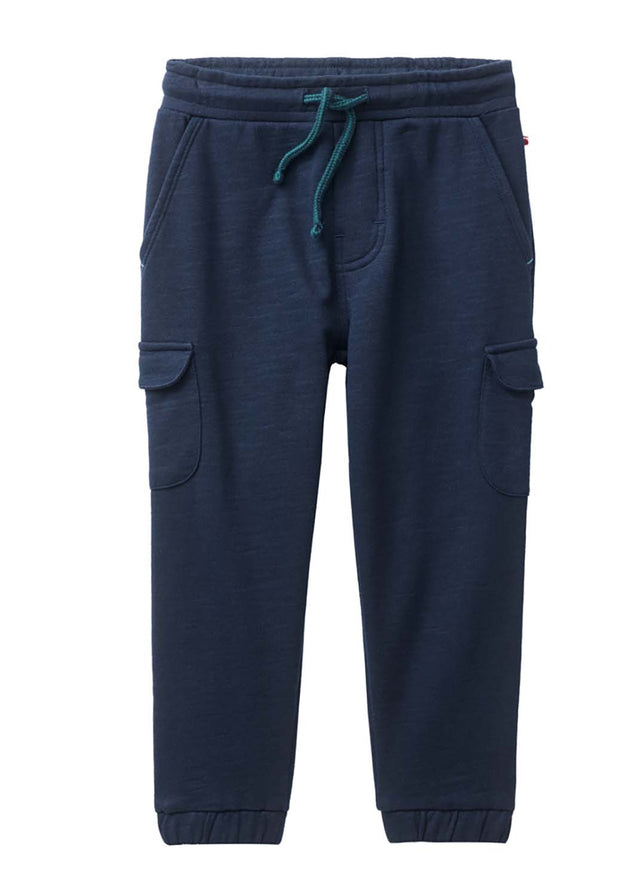 Organic Cotton Fleece Cargo Pants