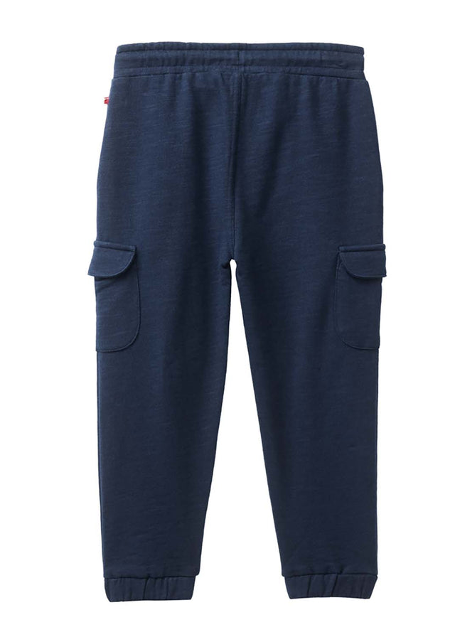 Organic Cotton Fleece Cargo Pants