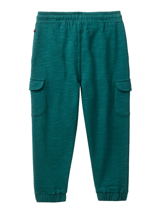 Organic Cotton Fleece Cargo Pants