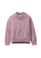 Pullover in maglia da bambini in cotone organico