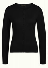 Cocoon Women's Crewneck Cardigan in Cotton, Modal and Silk