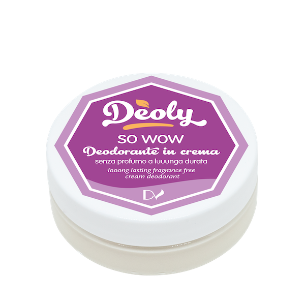 SO WOW long-lasting fragrance-free cream deodorant