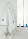 Fouta Cyclades towel 100x200 cm in recycled cotton terry