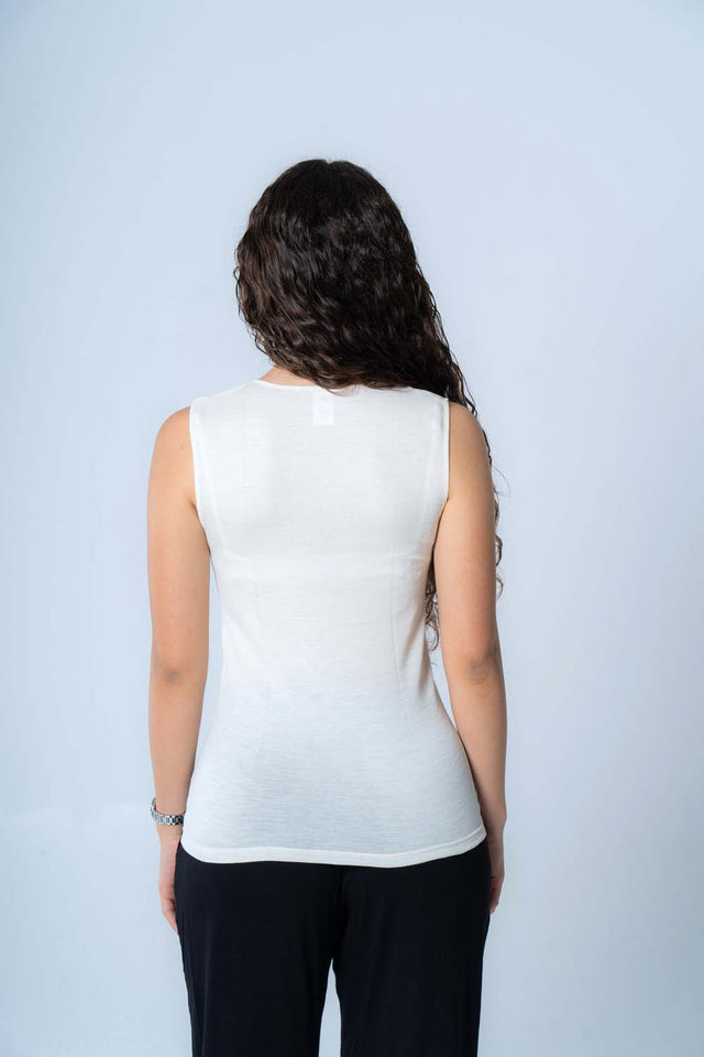 Women's Organic Wool and Silk Tank Top