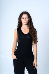 Women's Organic Wool and Silk Tank Top