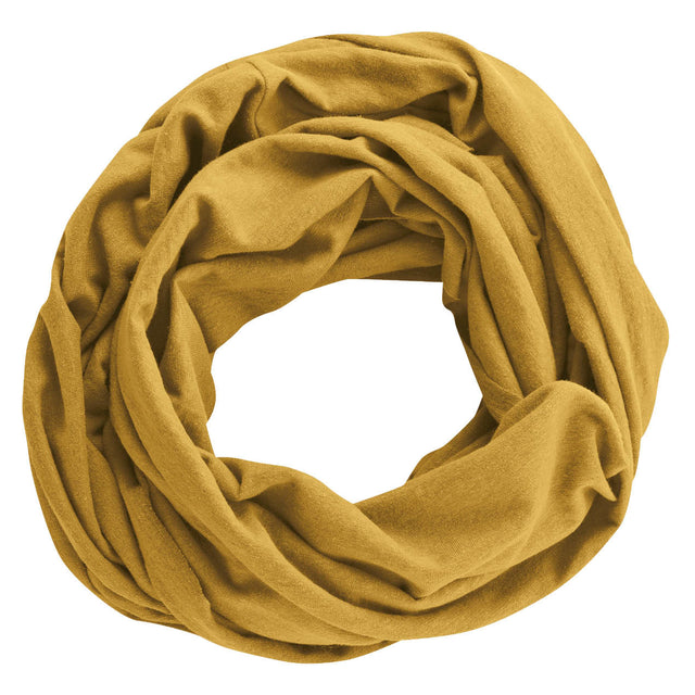 Hemp and organic cotton ring scarf