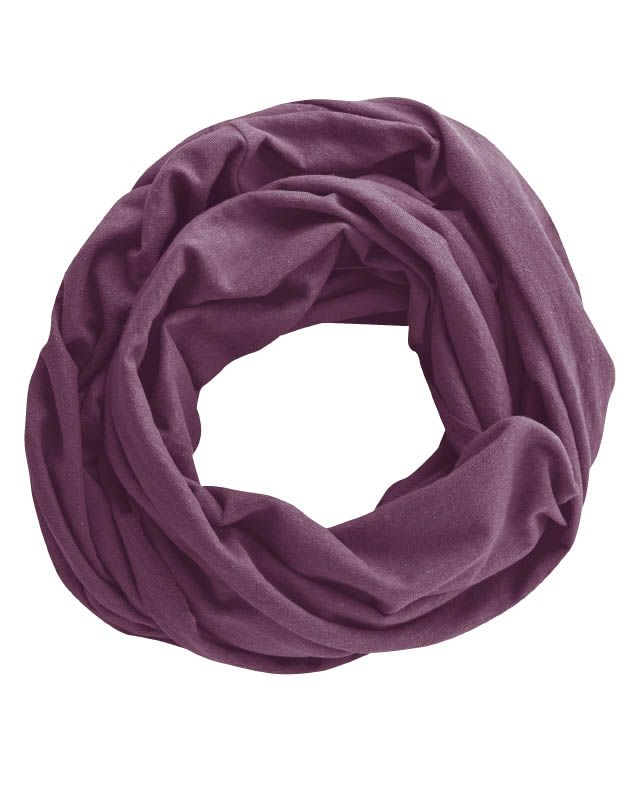 Hemp and organic cotton ring scarf