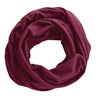 Hemp and organic cotton ring scarf