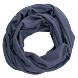 Hemp and organic cotton ring scarf